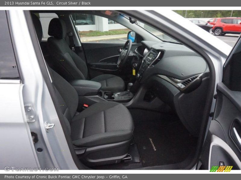 Circuit Silver / Black 2013 Hyundai Santa Fe GLS