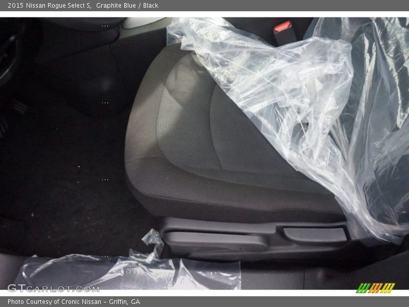 Graphite Blue / Black 2015 Nissan Rogue Select S