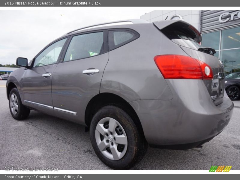 Platinum Graphite / Black 2015 Nissan Rogue Select S