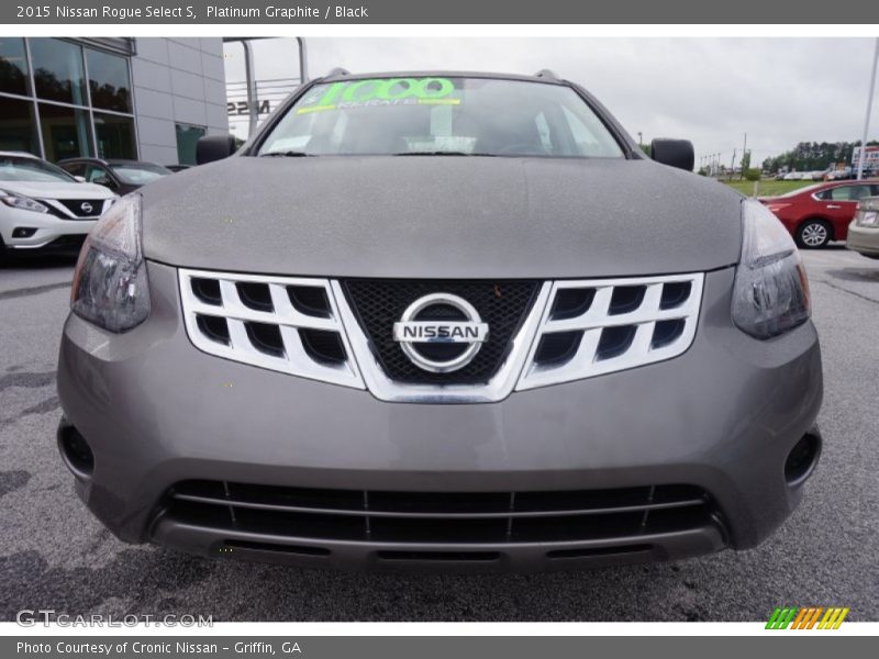 Platinum Graphite / Black 2015 Nissan Rogue Select S