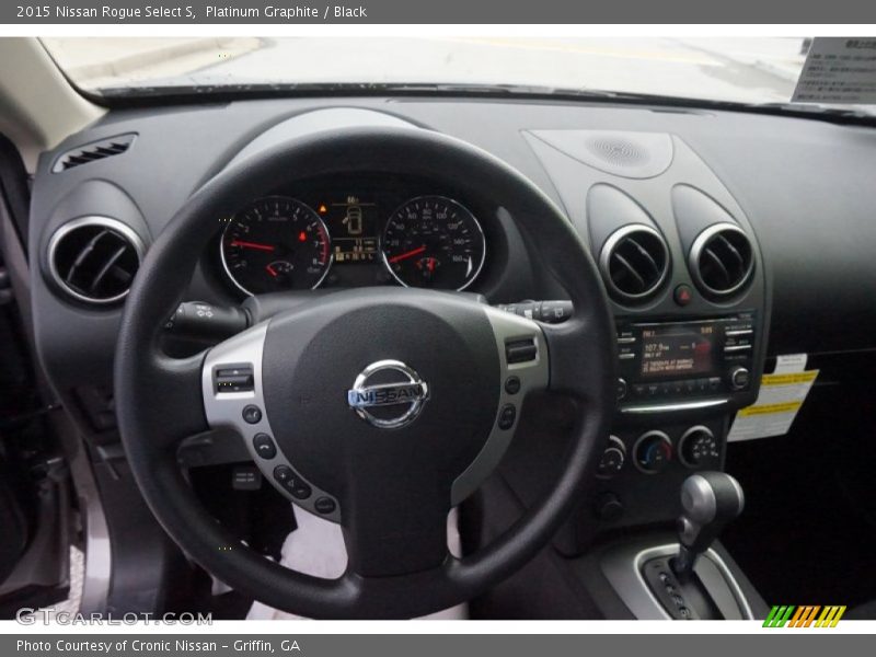 Platinum Graphite / Black 2015 Nissan Rogue Select S
