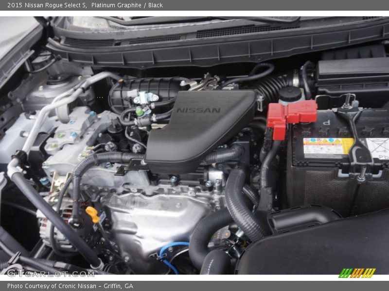 Platinum Graphite / Black 2015 Nissan Rogue Select S