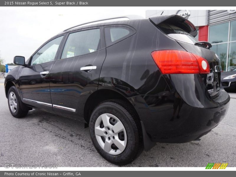 Super Black / Black 2015 Nissan Rogue Select S