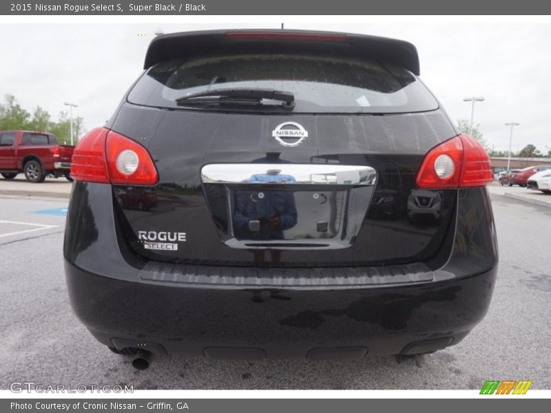 Super Black / Black 2015 Nissan Rogue Select S
