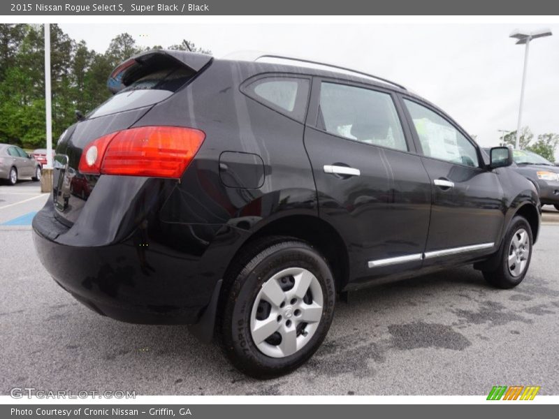 Super Black / Black 2015 Nissan Rogue Select S