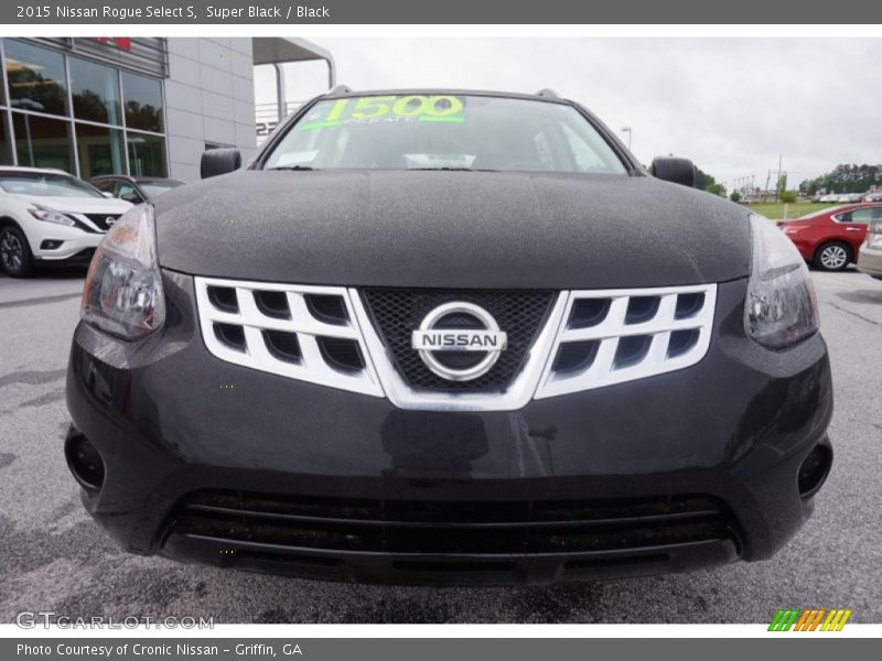 Super Black / Black 2015 Nissan Rogue Select S