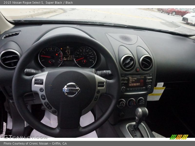 Super Black / Black 2015 Nissan Rogue Select S