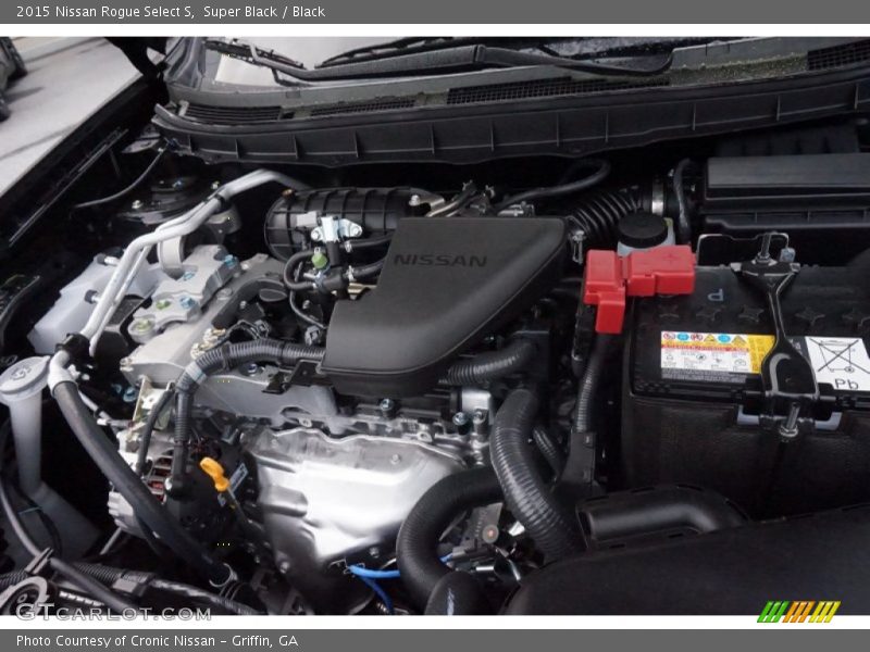 Super Black / Black 2015 Nissan Rogue Select S