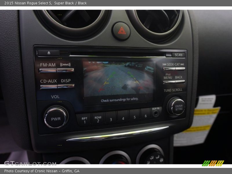 Super Black / Black 2015 Nissan Rogue Select S