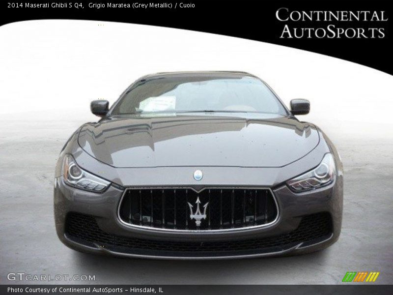 Grigio Maratea (Grey Metallic) / Cuoio 2014 Maserati Ghibli S Q4