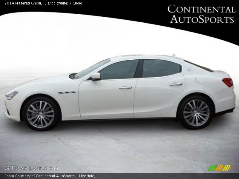 Bianco (White) / Cuoio 2014 Maserati Ghibli