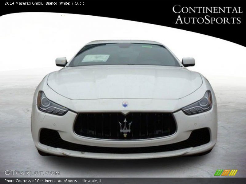 Bianco (White) / Cuoio 2014 Maserati Ghibli