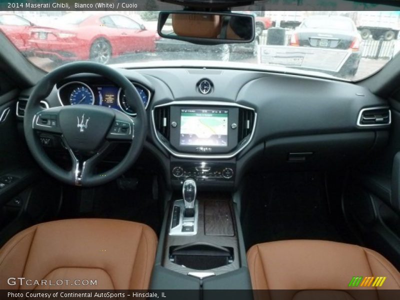 Bianco (White) / Cuoio 2014 Maserati Ghibli