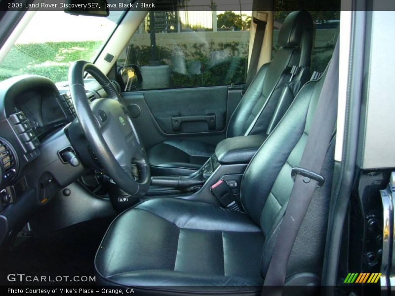 Java Black / Black 2003 Land Rover Discovery SE7
