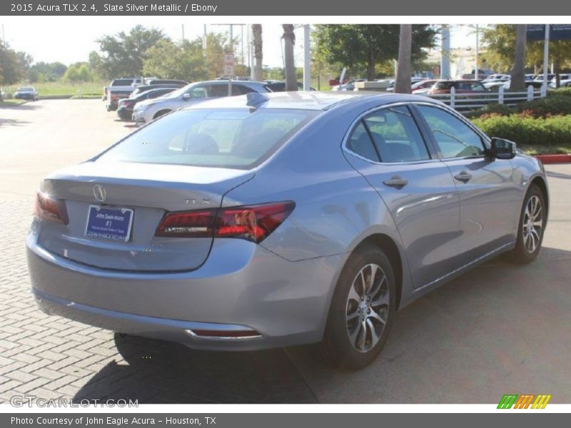 Slate Silver Metallic / Ebony 2015 Acura TLX 2.4