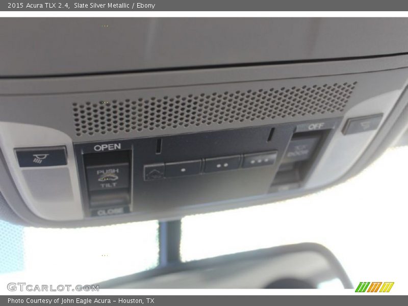 Slate Silver Metallic / Ebony 2015 Acura TLX 2.4