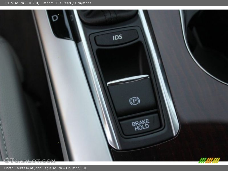 Fathom Blue Pearl / Graystone 2015 Acura TLX 2.4