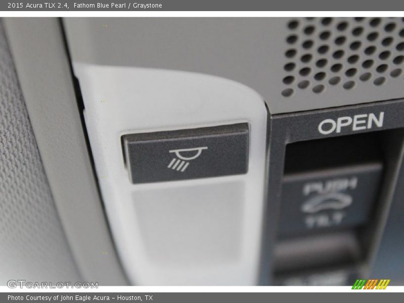 Fathom Blue Pearl / Graystone 2015 Acura TLX 2.4