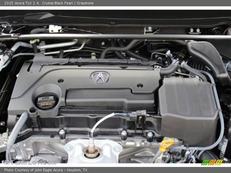 Crystal Black Pearl / Graystone 2015 Acura TLX 2.4