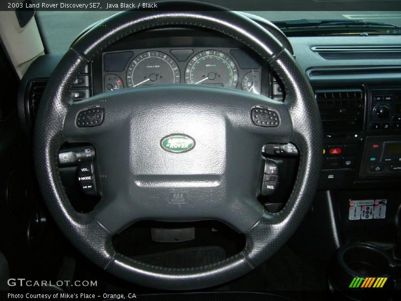 Java Black / Black 2003 Land Rover Discovery SE7
