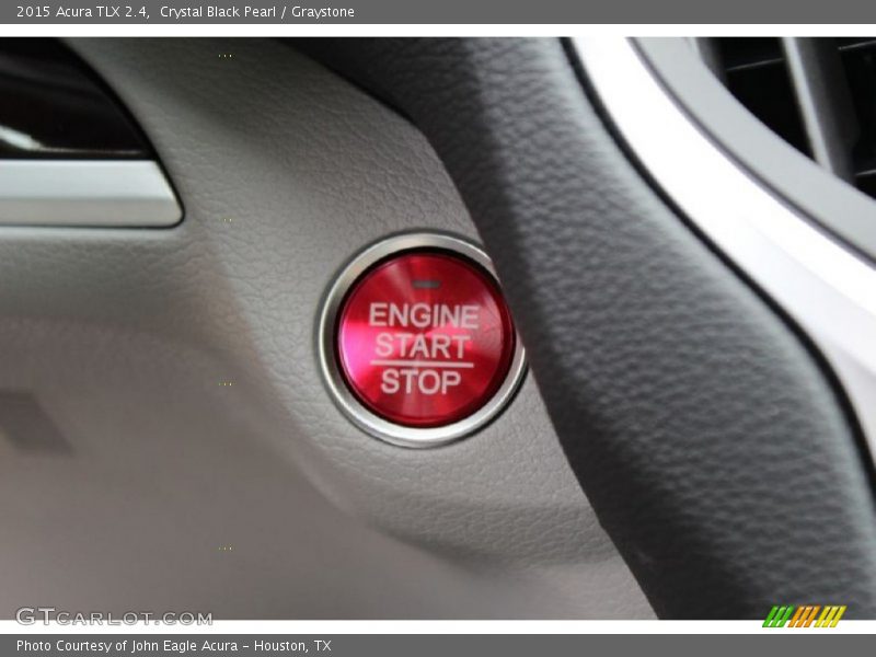 Crystal Black Pearl / Graystone 2015 Acura TLX 2.4