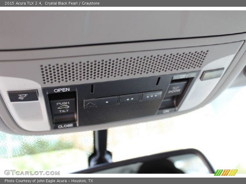 Crystal Black Pearl / Graystone 2015 Acura TLX 2.4