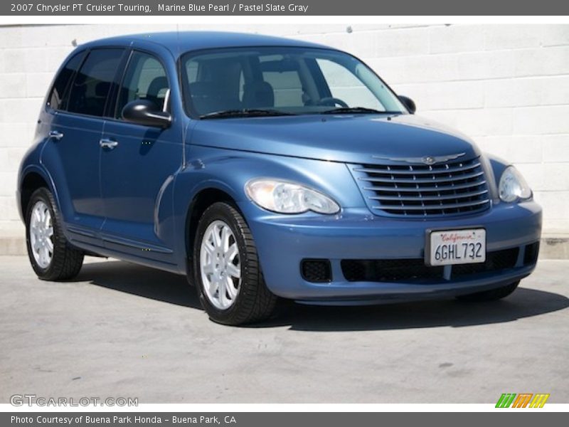 Marine Blue Pearl / Pastel Slate Gray 2007 Chrysler PT Cruiser Touring