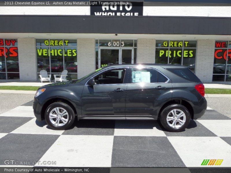 Ashen Gray Metallic / Light Titanium/Jet Black 2013 Chevrolet Equinox LS