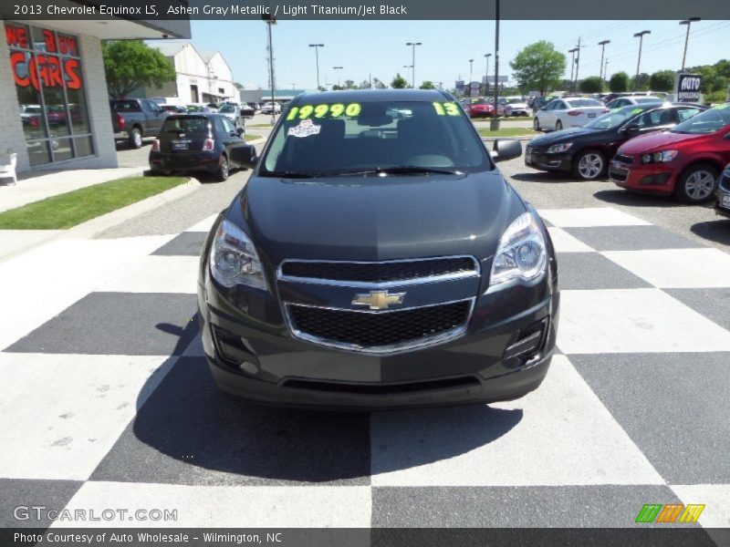 Ashen Gray Metallic / Light Titanium/Jet Black 2013 Chevrolet Equinox LS