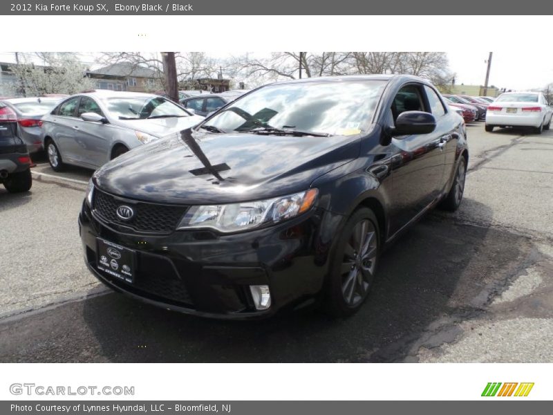 Ebony Black / Black 2012 Kia Forte Koup SX