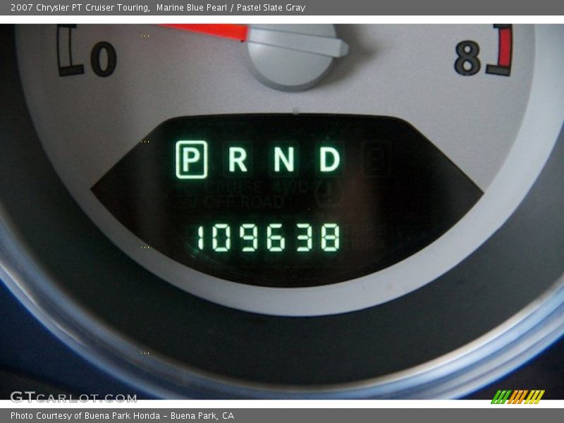 Marine Blue Pearl / Pastel Slate Gray 2007 Chrysler PT Cruiser Touring