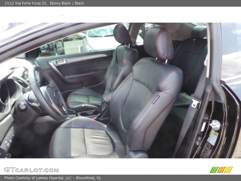 Ebony Black / Black 2012 Kia Forte Koup SX
