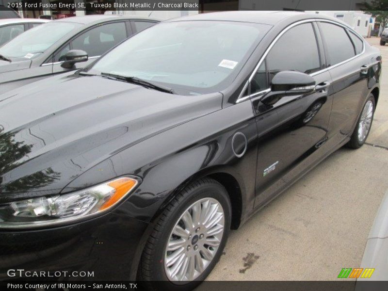 Tuxedo Black Metallic / Charcoal Black 2015 Ford Fusion Energi SE