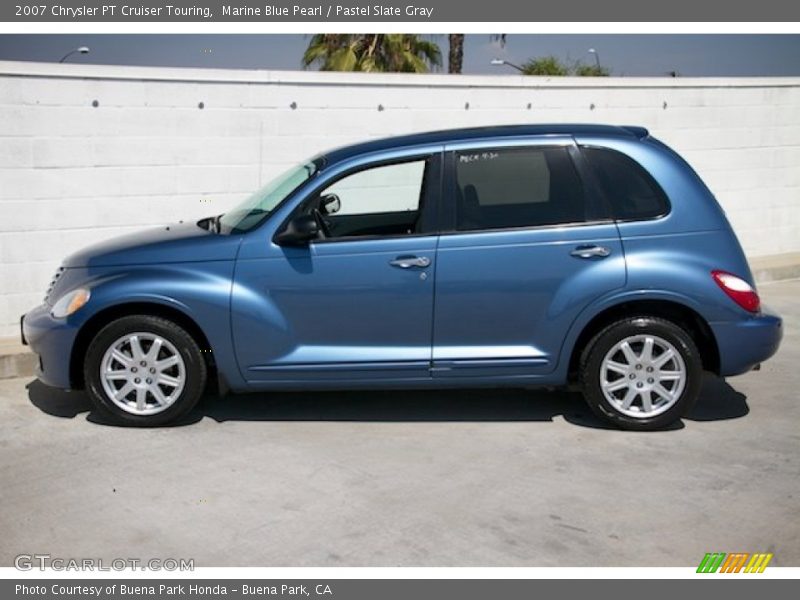 Marine Blue Pearl / Pastel Slate Gray 2007 Chrysler PT Cruiser Touring