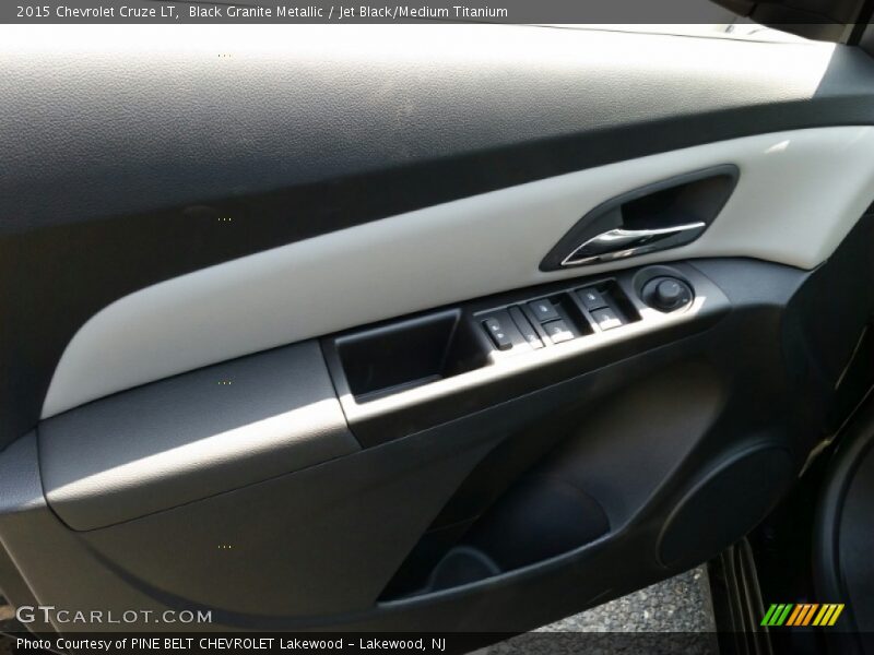 Black Granite Metallic / Jet Black/Medium Titanium 2015 Chevrolet Cruze LT