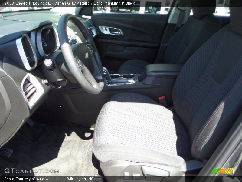 Ashen Gray Metallic / Light Titanium/Jet Black 2013 Chevrolet Equinox LS