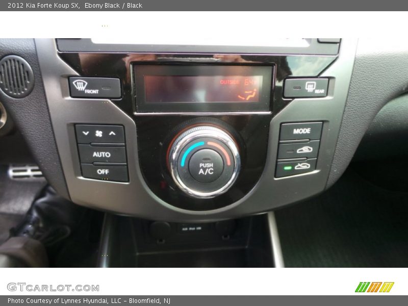 Ebony Black / Black 2012 Kia Forte Koup SX
