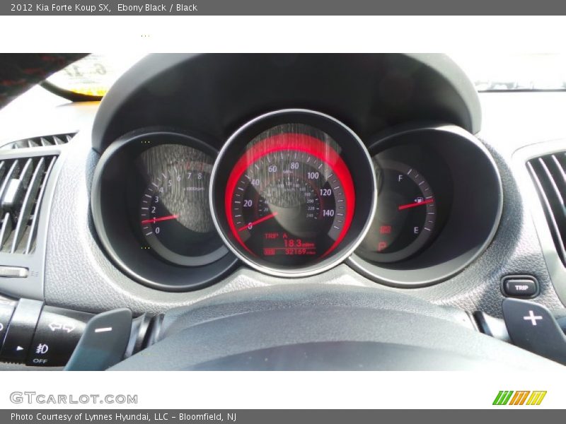 Ebony Black / Black 2012 Kia Forte Koup SX