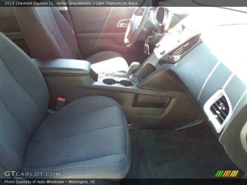 Ashen Gray Metallic / Light Titanium/Jet Black 2013 Chevrolet Equinox LS