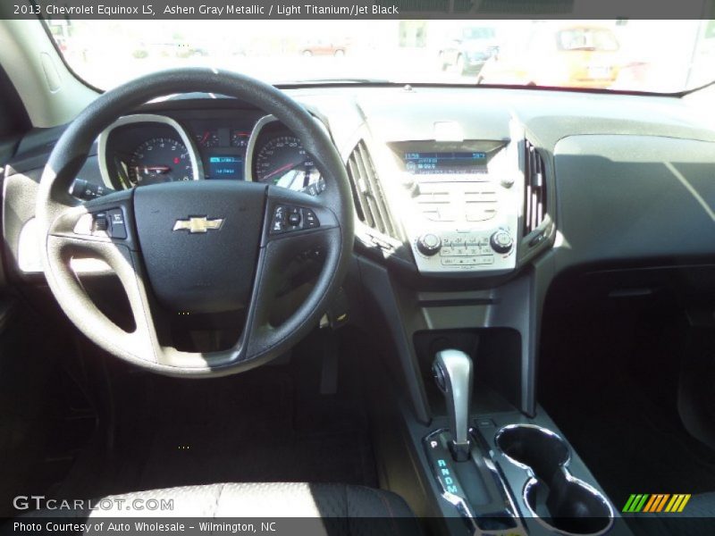 Ashen Gray Metallic / Light Titanium/Jet Black 2013 Chevrolet Equinox LS