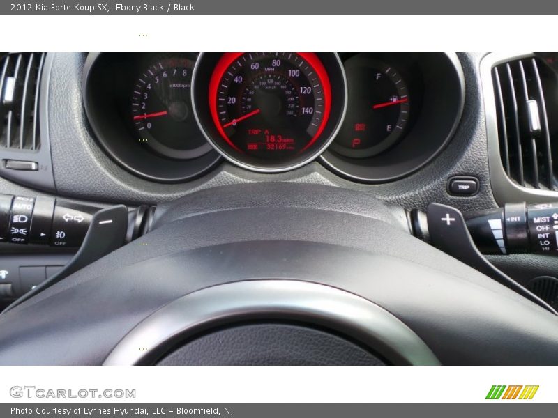 Ebony Black / Black 2012 Kia Forte Koup SX