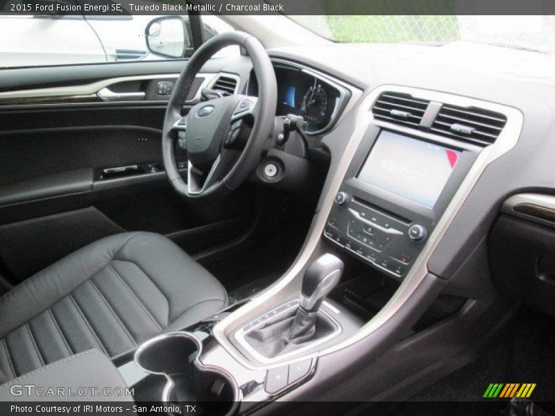 Tuxedo Black Metallic / Charcoal Black 2015 Ford Fusion Energi SE
