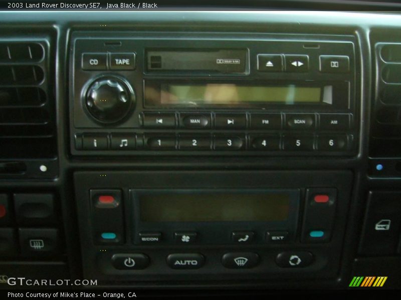 Java Black / Black 2003 Land Rover Discovery SE7