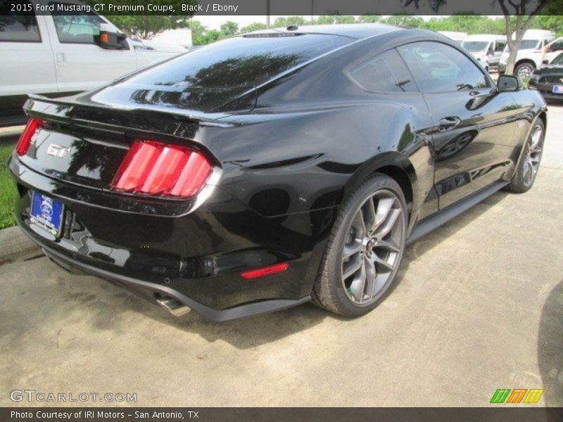 Black / Ebony 2015 Ford Mustang GT Premium Coupe