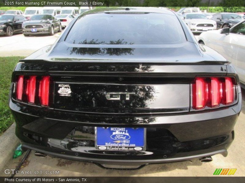 Black / Ebony 2015 Ford Mustang GT Premium Coupe