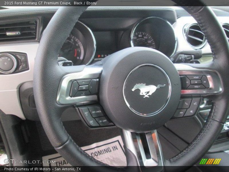 Black / Ebony 2015 Ford Mustang GT Premium Coupe