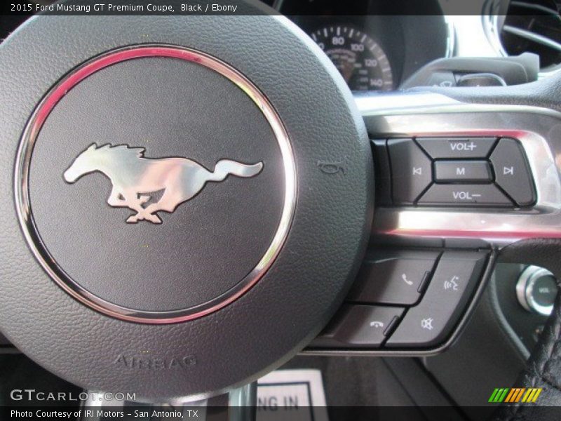 Black / Ebony 2015 Ford Mustang GT Premium Coupe