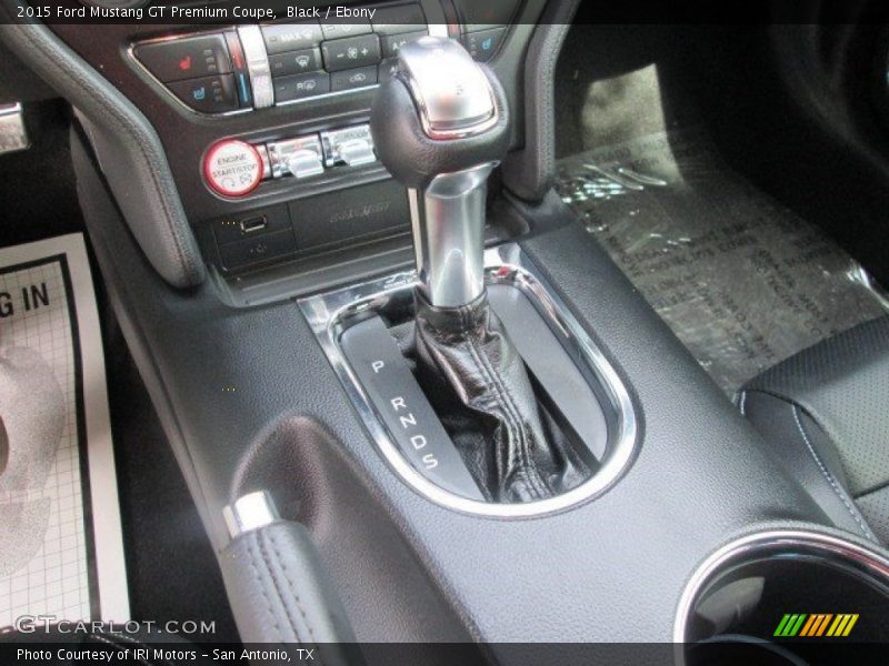 Black / Ebony 2015 Ford Mustang GT Premium Coupe
