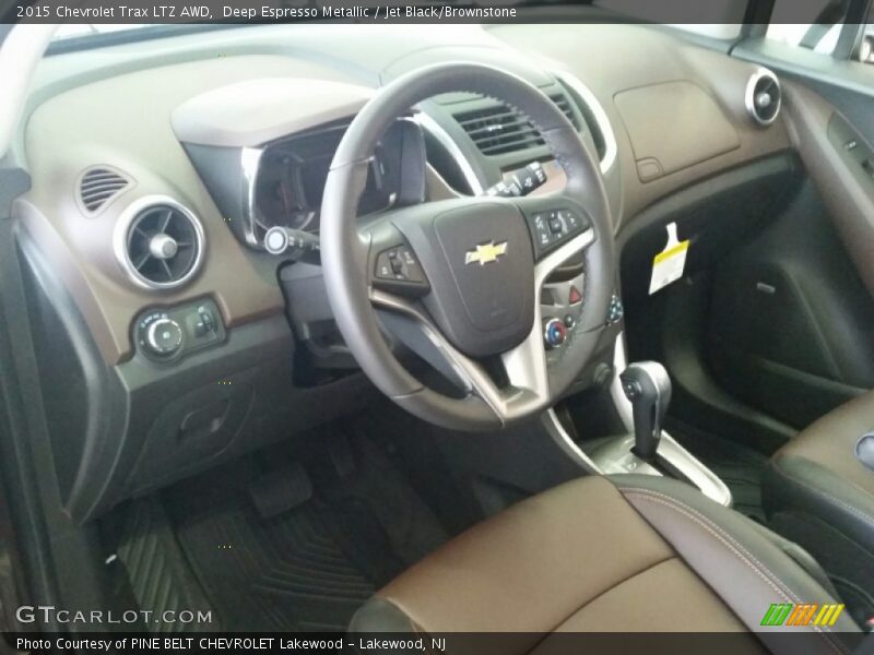 Deep Espresso Metallic / Jet Black/Brownstone 2015 Chevrolet Trax LTZ AWD