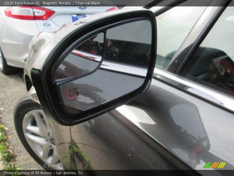 Magnetic Metallic / Charcoal Black 2015 Ford Fusion SE